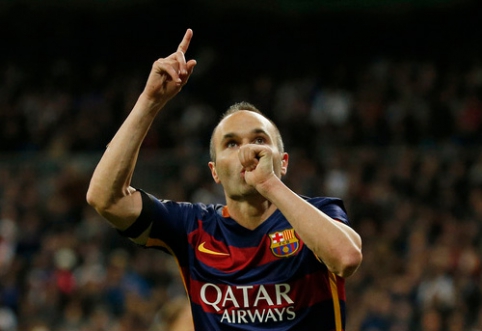 A. Iniesta thanked "Real" fans for the applause