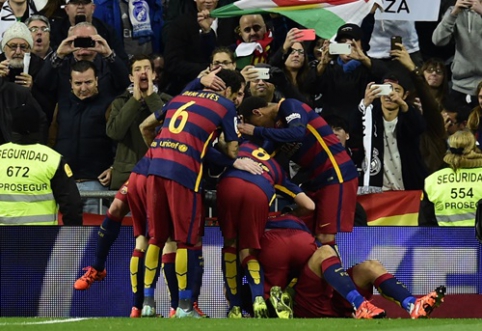 "Barcelona" ridiculed "Real" in front of their own fans (PHOTOS, VIDEO)