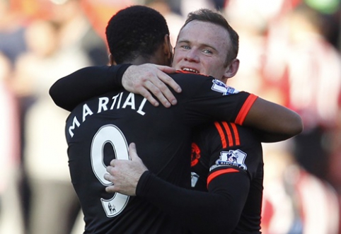 "Manchester United" will play on Saturday without W. Rooney and A. Martial