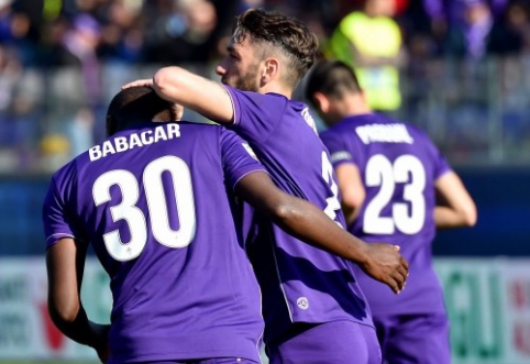 "Fiorentina" rose to first place, "Milan" defeated "Lazio" away (VIDEO)