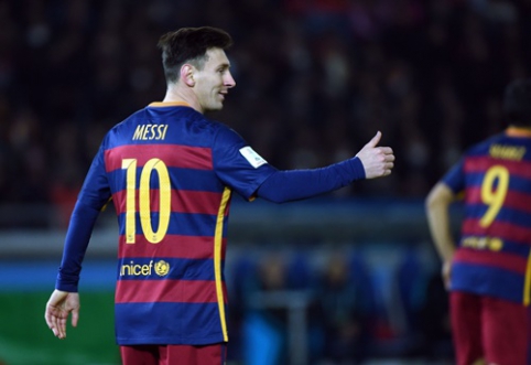 L. Messi - the best Argentine footballer of 2015