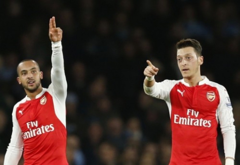 T. Walcott praised M. Ozil after victory, and he spoke about the team's self-belief (updated)