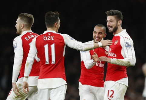 "Arsenal" surpassed "Man City" footballers at their stadium (VIDEO)