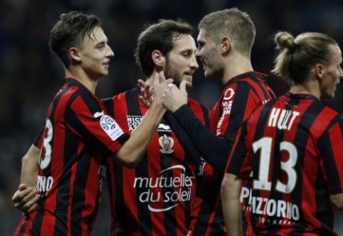 At the start of the nineteenth "Ligue 1" round - "Nice" victory over "Montpellier" (VIDEO)