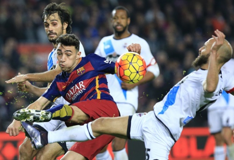 "Barca" in Spain continues to struggle - victory at home against "Deportivo" (VIDEO)