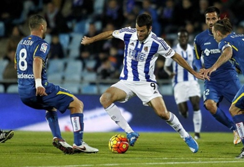 "Primera" Championship - "Getafe" and "Real Sociedad" draw (VIDEO)