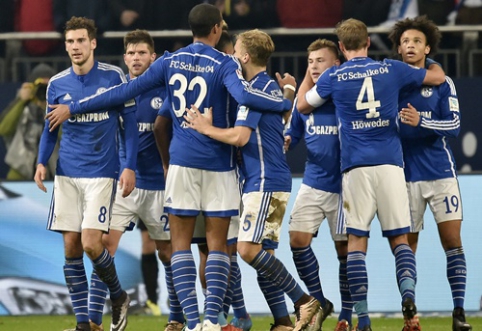 "Schalke" crushed "Hannover" and temporarily rose to fourth place.