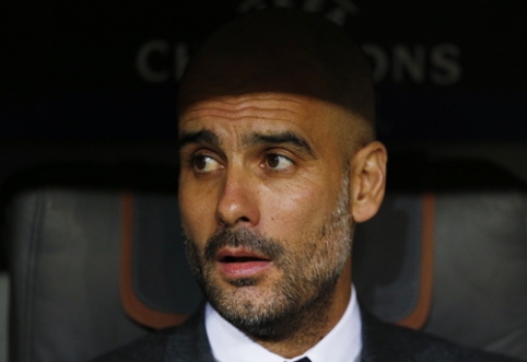 P. Guardiola laughed at rumors that he could become a "Real" coach