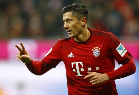 "Bundesliga": R. Lewandowski's double helped "Bayern" secure another victory