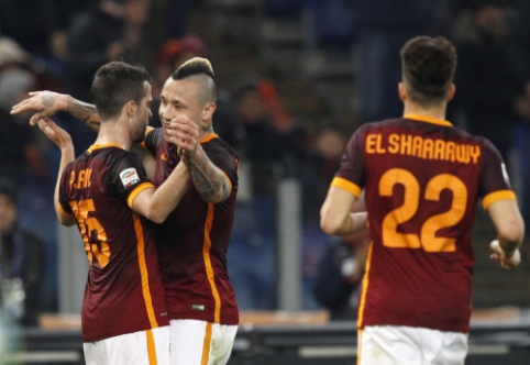 Great goals and productive S. El Shaarawy debut allowed "Roma" team to defeat "Frosinone" (VIDEO)