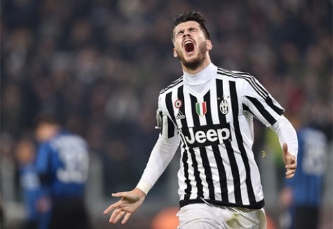 Italy admires the Juventus striker A. Morata's performance (PHOTO)