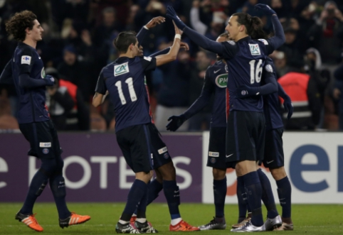 PSG brought Ibro's penalty to the French Cup quarterfinals, "Angers" lost to "Bordeaux"