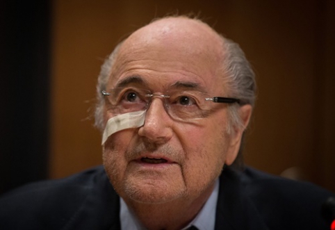 S. Blatter remains sidelined from football and continues to receive a salary from FIFA