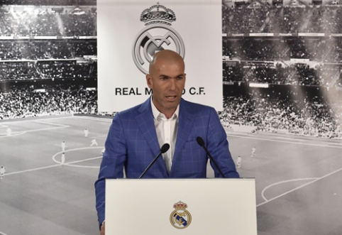 The new "Real" coach Z. Zidane: the word "impossible" does not exist for this club.