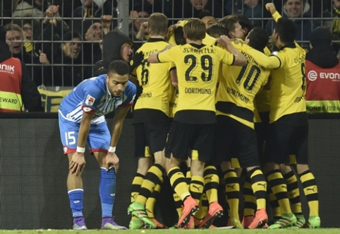 "Borussia" leaders snatch victory against "Hoffenheim" at the end of the match (VIDEO)