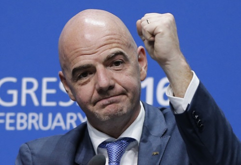 G. Infantino: the whole world will applaud us for what we will do