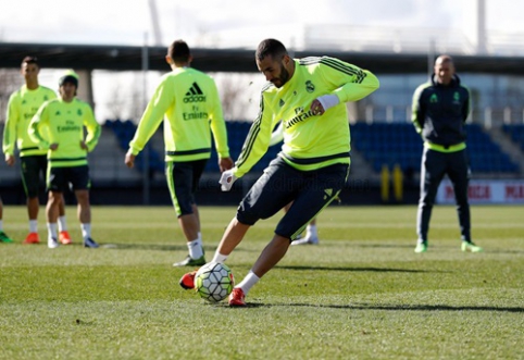 K. Benzema returns to training and will be able to play in the Madrid derby