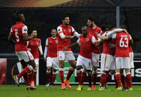 The first participants of the European League eighth-finals became "Braga" (VIDEO)