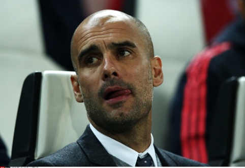 After the lost victory - curses from J. Guardiola's lips