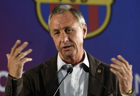 Johan Cruyff claims to be successfully dealing with a tricky illness