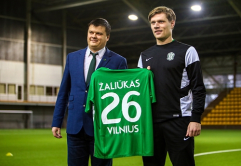 M. Žaliūkas: "I will enjoy football in Žalgiris"