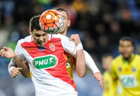 "Monaco" lost to the outsider of "Ligue 2" in the French cup.