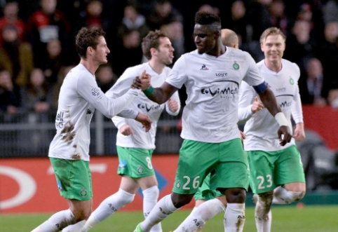 "Saint-Etienne" defeats "Rennes" and rises to fifth place (VIDEO)