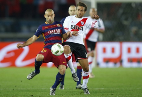 "Barca" will compete in the King's Cup semi-final without J. Mascherano and D. Alves