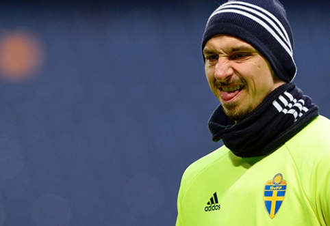 In the Swedish training - Z.Ibrahimovic show (VIDEO)