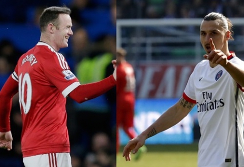 W. Rooney vs Z. Ibrahimović: could the Swede establish himself in the "Man Utd" team?