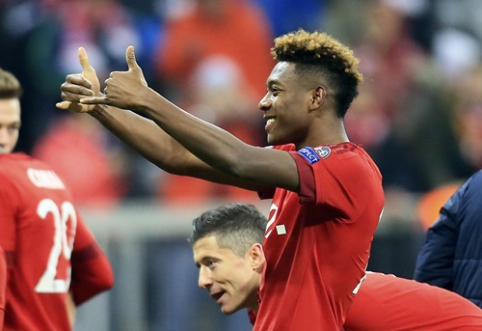 D. Alaba linked the future with "Bayern"