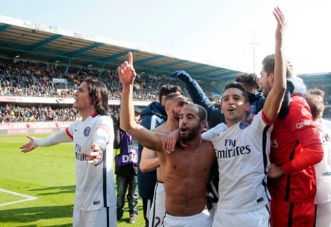 PSG secured "Ligue 1" title by scoring nine goals into the outsider's gate (VIDEO)