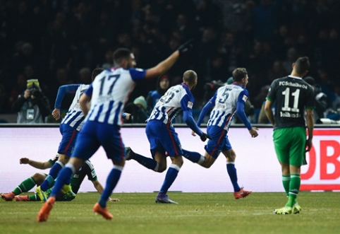 Battle for third place - "Hertha" team's victory against "Schalke" (VIDEO)