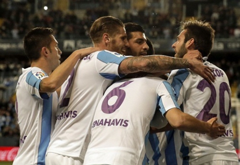 "Primera": "Malaga" returns to the path of victory (VIDEO)