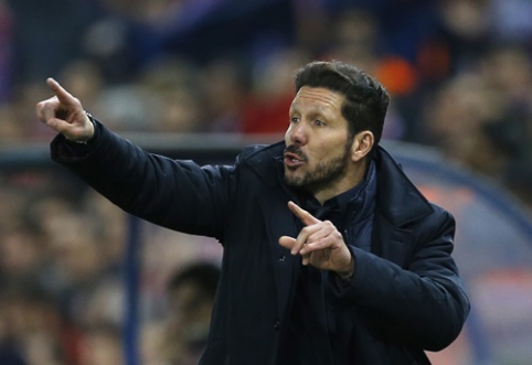 D. Simeone received a three-match suspension in the Spanish championship