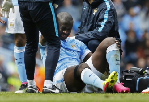 Y. Toure will miss the first Champions League semi-final match