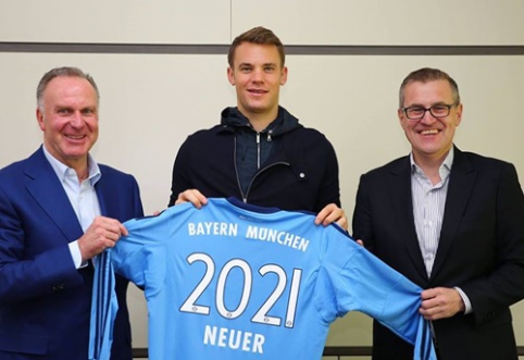 M. Neuer extended his contract with "Bayern"