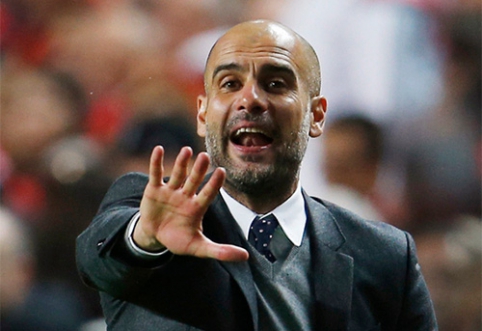 J.Guardiola was happy that he kept the chances to win treble