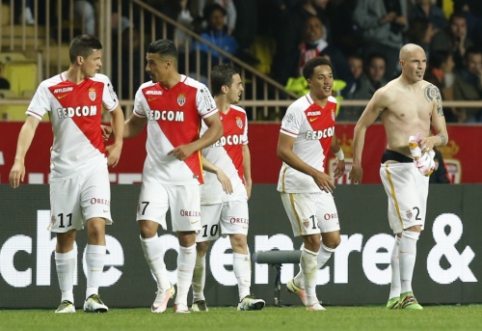 "Monaco" after victory against "Marseille" returns to second place in "Ligue 1" (VIDEO)