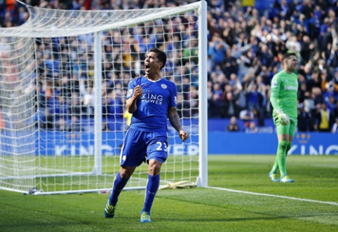 "Leicester City" snatched a point against "West Ham" in dramatic match without J. Vardy (VIDEO)