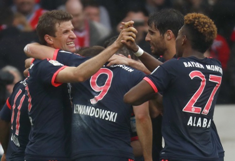 "Bayern" surpasses "Stuttgart" on the road, "Wolfsburg" draws with "Mainz" (VIDEO)