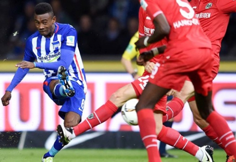 "Hertha" did not break the "Bundesliga" outsiders at home (VIDEO)