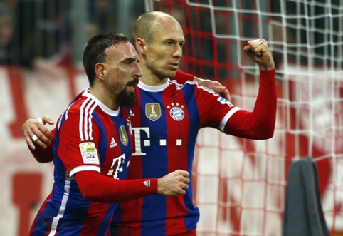 "Bayern" plans to extend contracts with A. Robben and F. Ribery