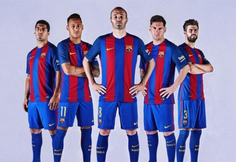 "Barcelona" presented the new season's clothing (VIDEO)