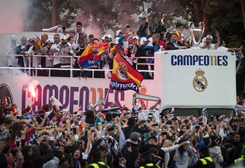 In the capital of Spain - champions fiesta (PHOTOS, VIDEO)