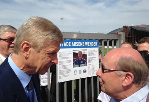 A.Wenger opened his namesake stadium (PHOTO)