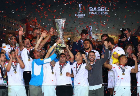 Europa League gold - third consecutive year in the hands of "Sevilla" (VIDEO)