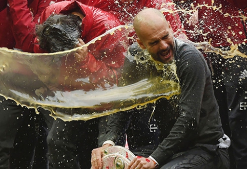 "Bayern" club said goodbye to coach Guardiola in a "German" style (PHOTO)