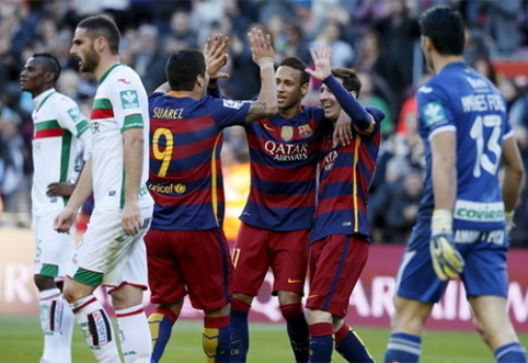 Title - Is "Barcelona" already in the pocket? "Granada" players had fun for three days