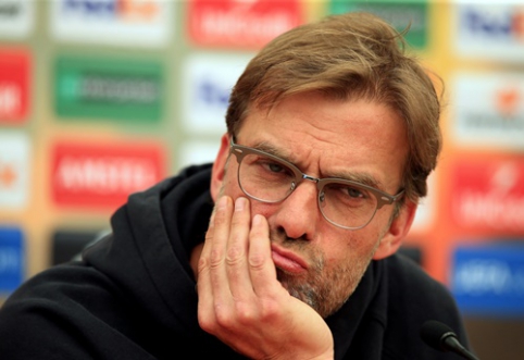 J. Klopp: I still believe we will reach the Europa League final